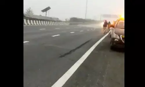 नोएडा के ईस्टर्न पेरिफेरल हाईवे पर मिली लड़की की लाश नोएडा के ईस्टर्न पेरिफेरल हाईवे पर मिली लड़की की लाश