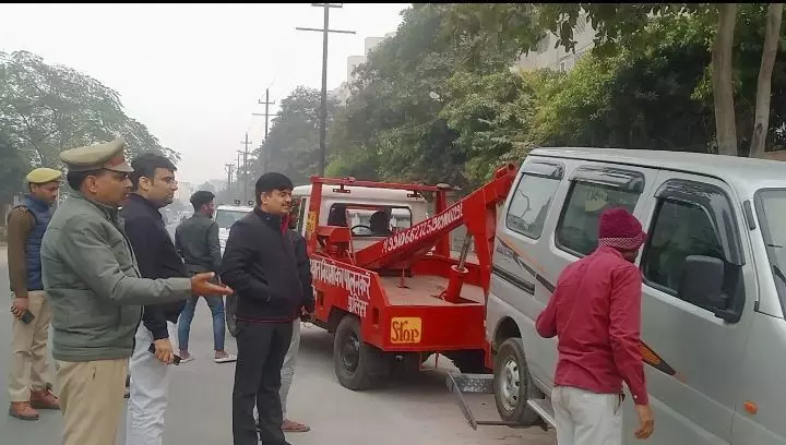 खबर का असर : डग्गामार वाहनों के खिलाफ चला परिवहन विभाग का हंटर,21 वाहन जब्त