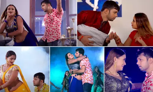 Neelam Giri Sexy Video: Neelam Giri ने भोजपुरी सॉन्ग दरदिया उठल ये राजाजी में Neelkamal Singh के साथ हॉट रोमांस Neelam Giri Sexy Video: Neelam Giri ने भोजपुरी सॉन्ग दरदिया उठल ये राजाजी में Neelkamal Singh के साथ हॉट रोमांस