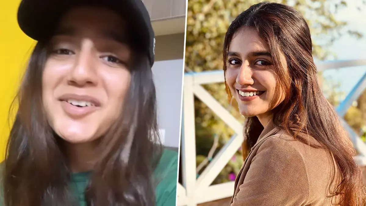 Priya Prakash Varrier Sexy Video: Priya Prakash Varrier ने खूबसूरत स्टाइल में गाया Pathaan का Besharam Rang सॉन्ग Priya Prakash Varrier Sexy Video: Priya Prakash Varrier ने खूबसूरत स्टाइल में गाया Pathaan का Besharam Rang सॉन्ग