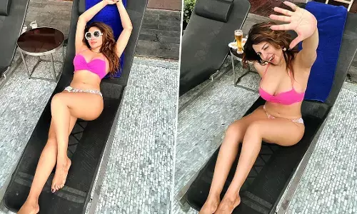 Shama Sikander Sexy Video: Shama Sikander का पिंक बिकनी में दिखा सिजलिंग अवतार, पूल किनारे एक्ट्रेस ने छलकाया जाम