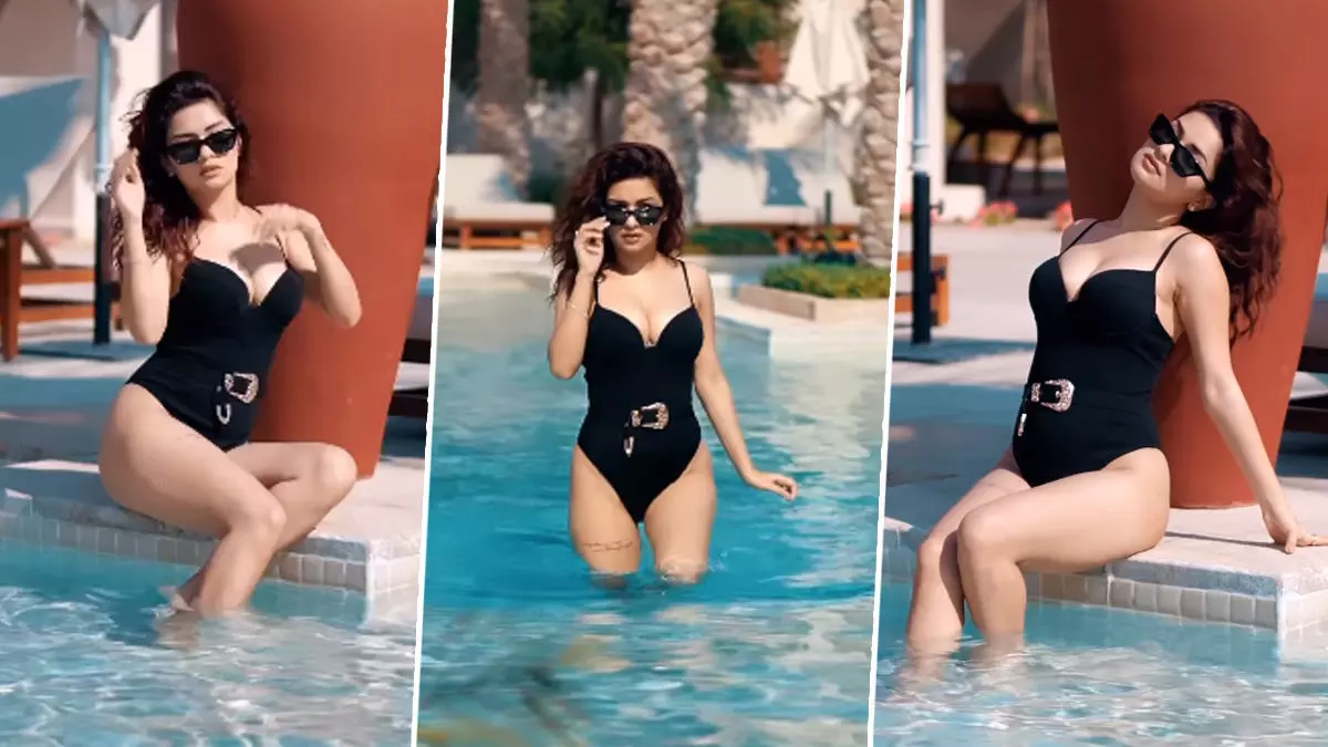 Avneet Kaur Hot Video: टीवी एक्ट्रेस अवनीत कौर ने सेक्सी सिमसूट पहनकर पानी में लगाईं आग, हॉट वीडियो हुआ वायरल