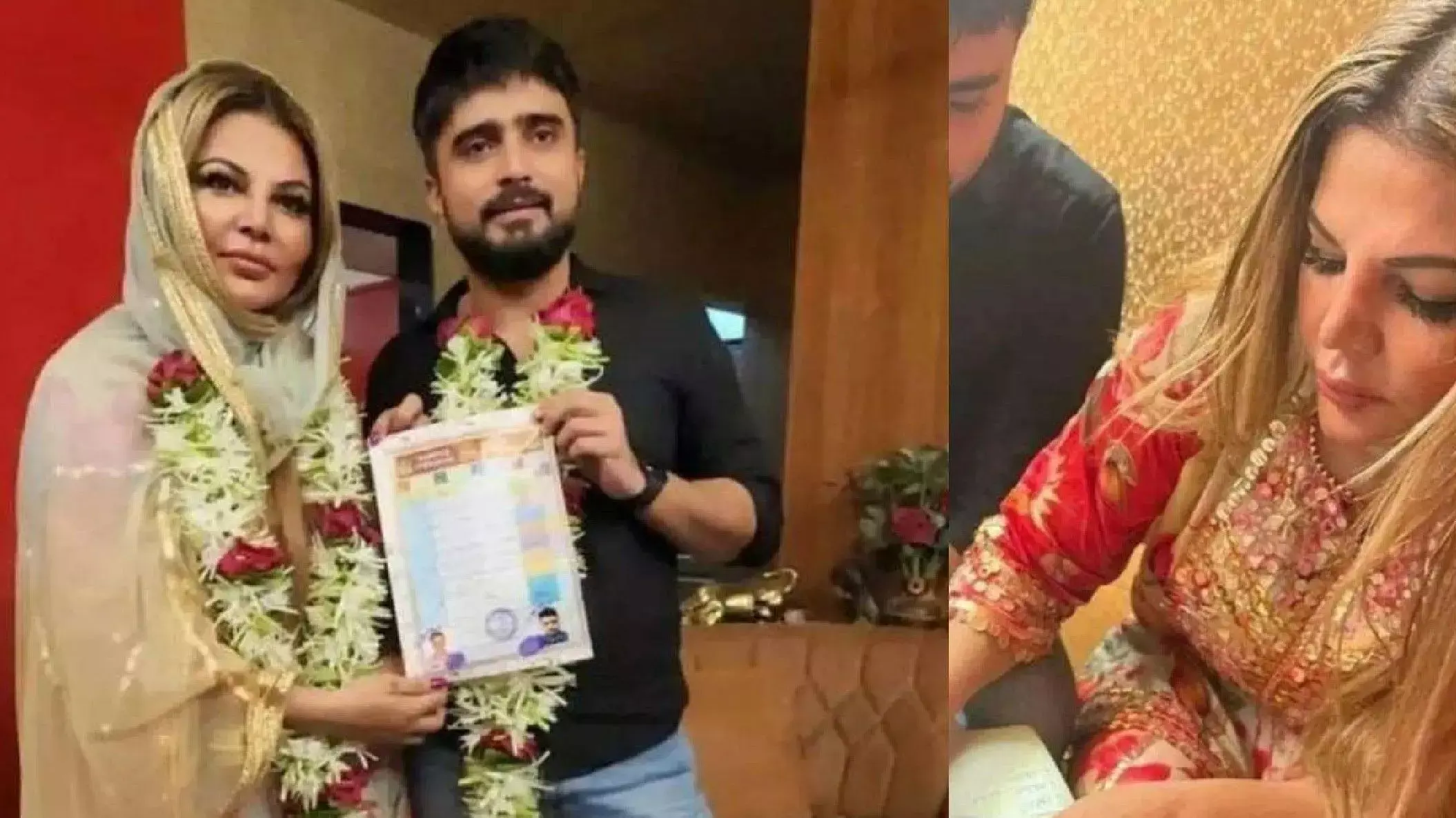 Rakhi Sawant News | 7 महीने पहले राखी सावंत ने किया था निकाह, लेकिन पति का इनकार, फिर मिला धोखा Rakhi Sawant News | 7 महीने पहले राखी सावंत ने किया था निकाह, लेकिन पति का इनकार, फिर मिला धोखा