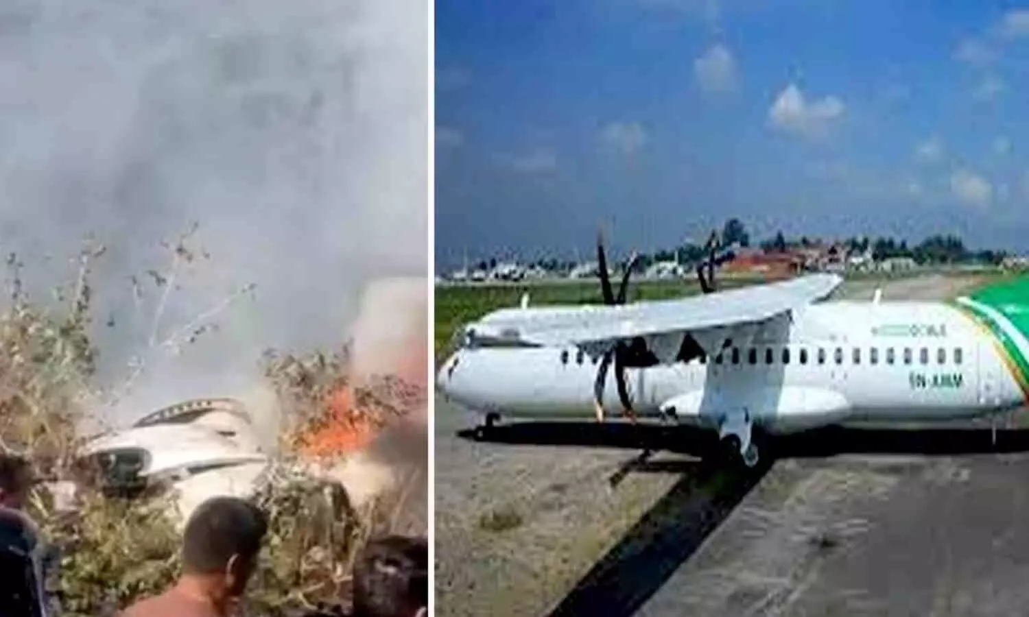 Nepal Aircraft Crash: नेपाल के पोखरा में बड़ा विमान हादसा, लैंडिंग से पहले हवा में ही लगी आग, प्लेन में 72 लोग सवार थे Nepal Aircraft Crash: नेपाल के पोखरा में बड़ा विमान हादसा, लैंडिंग से पहले हवा में ही लगी आग, प्लेन में 72 लोग सवार थे