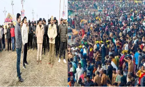 दूसरे स्नान पर्व पर 24 लाख से अधिक श्रद्धालुओ ने संगम में लगाई आस्था की डुबकी, हर मूवमेंट पर अधिकारीयों की रही पैनी नजर दूसरे स्नान पर्व पर 24 लाख से अधिक श्रद्धालुओ ने संगम में लगाई आस्था की डुबकी, हर मूवमेंट पर अधिकारीयों की रही पैनी नजर