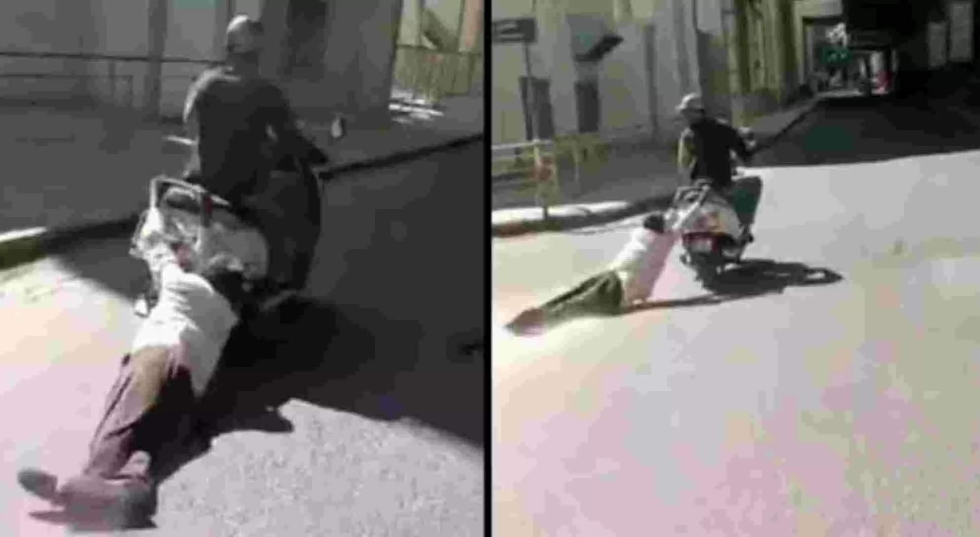 Shocking video: एक शख्स को बाइक सवार ने दूर तक घसीटा, बेंगलुरु में हुई दिल दहला देने वाली घटना
