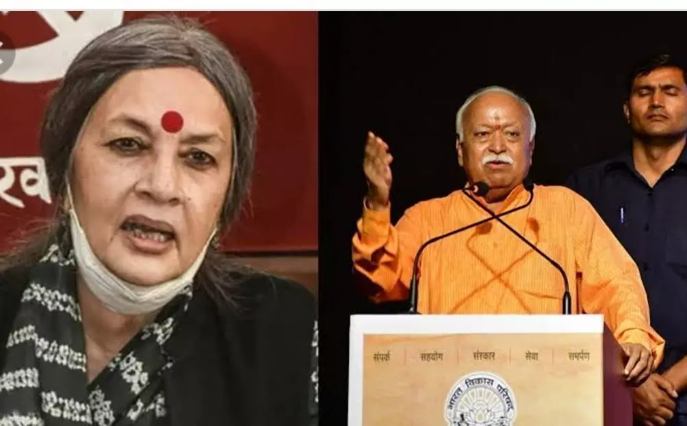 सांप्रदायिकता और तानाशाही का जहरीला कॉकटेल है भागवत का साक्षात्कार सांप्रदायिकता और तानाशाही का जहरीला कॉकटेल है भागवत का साक्षात्कार