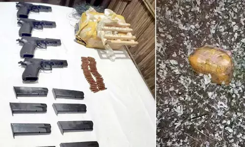 पाकिस्तान की ड्रोन वाली साजिश फिर नाकाम, बीएसएफ ने जब्त की चार चाईनीज पिस्तौल और नशीला पदार्थ