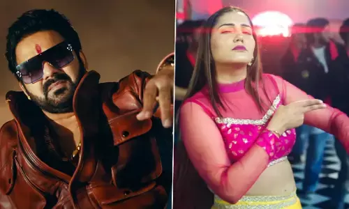 Sapna Choudhary Sexy Video: Sapna Choudhary ने मचाया धमाल, सुपरस्टार Pawan Singh संग हॉट सॉन्ग लहंगा लहक जाई हुआ रिलीज Sapna Choudhary Sexy Video: Sapna Choudhary ने मचाया धमाल, सुपरस्टार Pawan Singh संग हॉट सॉन्ग लहंगा लहक जाई हुआ रिलीज