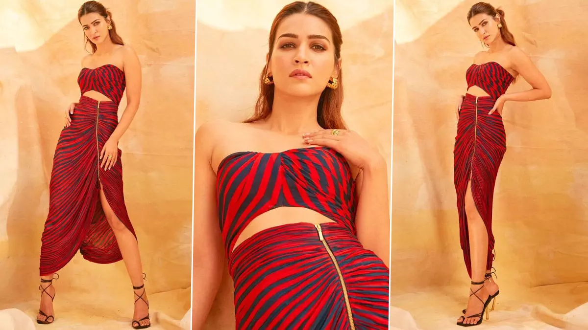 Kriti Sanon Sexy Video: Kriti Sanon ने हॉट कटआउट ड्रेस पहन गिराई बिजली, कातिल अदाएं मोह लेंगी आपका दिल