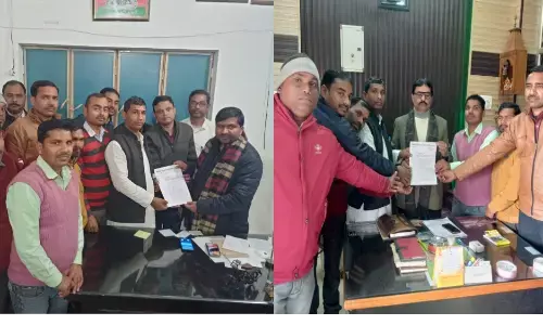 अनुदेशकों ने सौंपा विधायकों को अपना मांग पत्र, विधायकों ने किया सदन से लेकर सड़क तक लड़ने का वादा