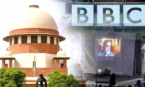 BBC Documentary: बीबीसी की डॉक्यूमेंट्री पर बैन के खिलाफ सुप्रीम कोर्ट में आज सुनवाई, याचिकाकर्ता बोले- फैसला मनमाना और असंवैधानिक BBC Documentary: बीबीसी की डॉक्यूमेंट्री पर बैन के खिलाफ सुप्रीम कोर्ट में आज सुनवाई, याचिकाकर्ता बोले- फैसला मनमाना और असंवैधानिक
