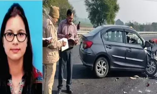 एडीजे पूनम त्यागी की रोड ऐक्सिडेंट मे हुई मौत, डिवाइडर से कार टकरा गई थी एडीजे पूनम त्यागी की रोड ऐक्सिडेंट मे हुई मौत, डिवाइडर से कार टकरा गई थी