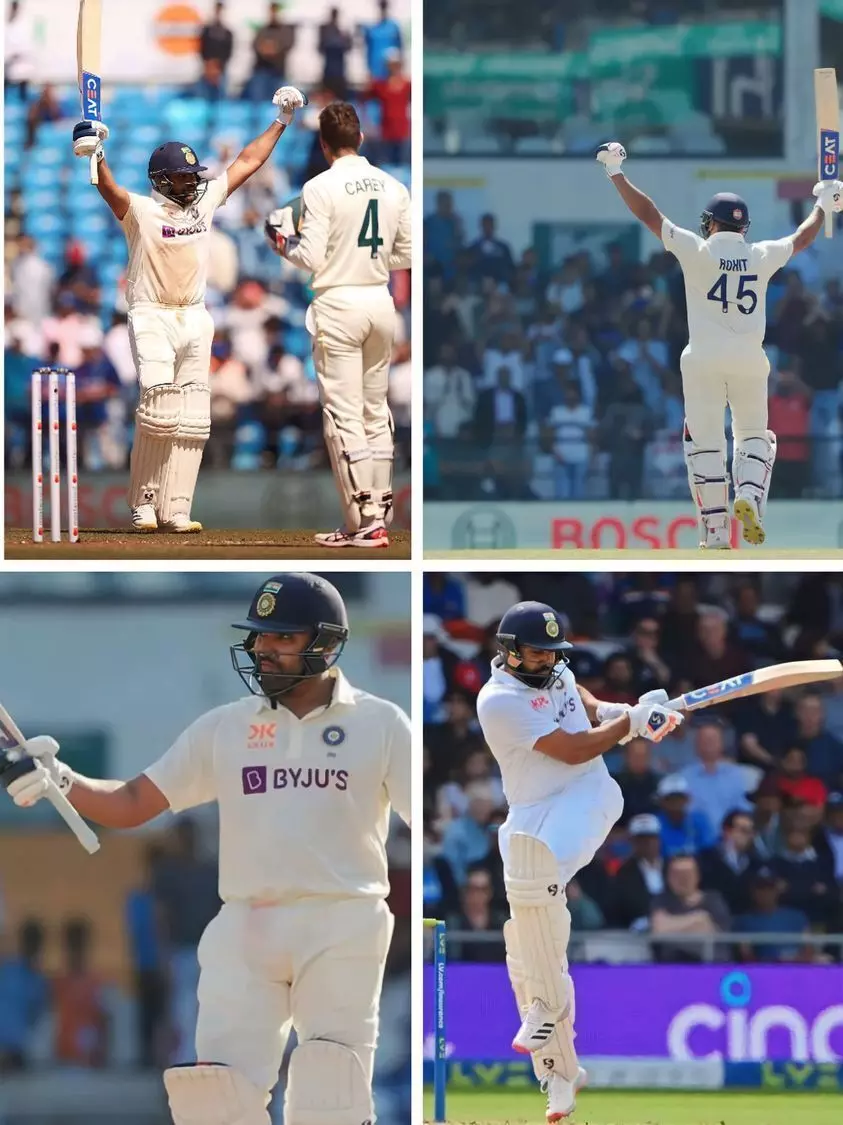 रोहित शर्मा के नवें टेस्ट शतक की बदौलत भारत ने ऑस्ट्रेलिया के खिलाफ बनाई बढ़त