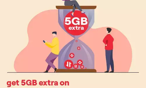 VI: वैलेंटाइन डे पर VI दे रहा है अपने चुनिंदा यूजर्स को मुफ्त 5GB डेटा, साथ ही जीते 5000 का नगद पुरस्कार VI: वैलेंटाइन डे पर VI दे रहा है अपने चुनिंदा यूजर्स को मुफ्त 5GB डेटा, साथ ही जीते 5000 का नगद पुरस्कार