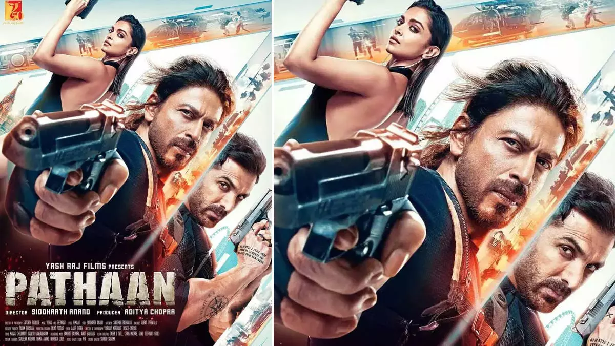 Pathaan Box Office Collection Worldwide: Shah Rukh Khan स्टारर एक्शन ड्रामा पठान ने पूरी दुनिया में किया 953 करोड़ का कारोबार Pathaan Box Office Collection Worldwide: Shah Rukh Khan स्टारर एक्शन ड्रामा पठान ने पूरी दुनिया में किया 953 करोड़ का कारोबार