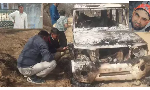 राजस्थान के भरतपुर जिले से अग़वा दो मुस्लिम युवकों के जले हुए शव हरियाणा में मिले, जानिए क्या है पूरा मामला? राजस्थान के भरतपुर जिले से अग़वा दो मुस्लिम युवकों के जले हुए शव हरियाणा में मिले, जानिए क्या है पूरा मामला?