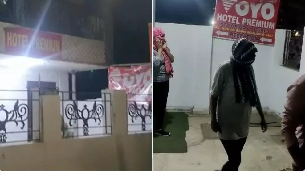 नोएडा में सेक्स रैकेट का बड़ा खुलासा, OYO होटल में आपत्तिजनक हालत में मिले कपल, 7 लड़कियों का रेस्क्यू, 4 गिरफ्तार नोएडा में सेक्स रैकेट का बड़ा खुलासा, OYO होटल में आपत्तिजनक हालत में मिले कपल, 7 लड़कियों का रेस्क्यू, 4 गिरफ्तार