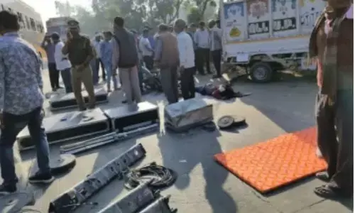 अयोध्या में दर्दनाक हादसा, पिकअप की टक्कर से चार की मौत दो घायल अयोध्या में दर्दनाक हादसा, पिकअप की टक्कर से चार की मौत दो घायल