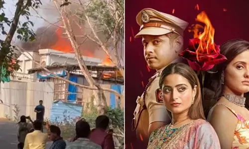 TV सीरियल गुम है किसी के प्यार में के सेट पर लगी आग, लाखों का सामान हुआ खाक, क्रू के बीच मचा हड़कंप