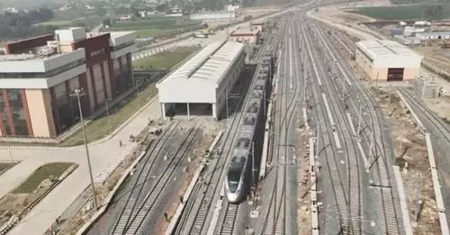 RRTS project: 82 किमी परियोजना के लिए रेपिड ट्रेन संचालन को संभालने के लिए तैयार है दुहाई डिपो
