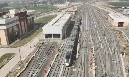 RRTS project: 82 किमी परियोजना के लिए रेपिड ट्रेन संचालन को संभालने के लिए तैयार है दुहाई डिपो RRTS project: 82 किमी परियोजना के लिए रेपिड ट्रेन संचालन को संभालने के लिए तैयार है दुहाई डिपो