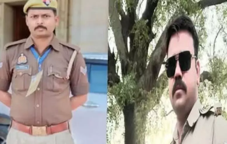 बल्दीराय के थाने में आपस में ही भिड़ गए 2 सिपाही, पुलिस स्टेशन के अंदर ही की फायरिंग, SP ने किया लाइन हाजिर