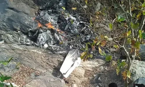 अभी अभी मध्यप्रदेश के बालाघाट में चार्टर प्लेन क्रैश, दोनों पायलट की दर्दनाक मौत अभी अभी मध्यप्रदेश के बालाघाट में चार्टर प्लेन क्रैश, दोनों पायलट की दर्दनाक मौत