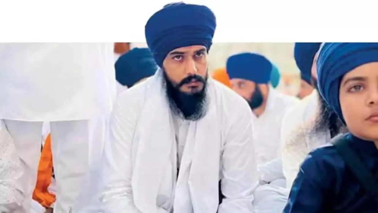Amritpal Singh : पंजाब में भारी तनाव : खालिस्तान समर्थक अमृतपाल सिंह गिरफ्तार होने की खबरें? इंटरनेट सेवाएं बंद Amritpal Singh : पंजाब में भारी तनाव : खालिस्तान समर्थक अमृतपाल सिंह गिरफ्तार होने की खबरें? इंटरनेट सेवाएं बंद