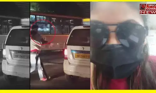 दिल्ली में लड़की को कार में खींचने के मामले में नया ट्विस्‍ट, लड़की ने वीडियो जारी कर दी ये सफाई