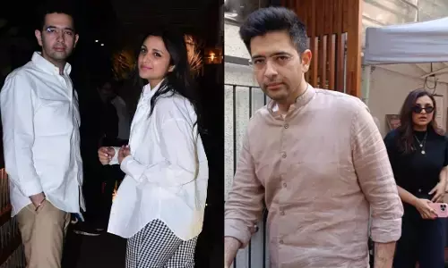 कल डिनर और आज लंच...राघव चड्ढा और परिणीति चोपड़ा कुछ इस तरह दिखे साथ, सोशल मीडिया पर वीडियो वायरल कल डिनर और आज लंच...राघव चड्ढा और परिणीति चोपड़ा कुछ इस तरह दिखे साथ, सोशल मीडिया पर वीडियो वायरल