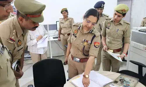 पुलिस कमिश्नर लक्ष्मी सिंह ने किया थाना सेक्टर 20 का वार्षिक निरीक्षण, दिए दिशा निर्देश