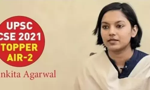 UPSC Topper 2021 Ankita Agarwal (Air 2): मिलिए यूपीएससी टॉपर अंकिता से जिन्होंने तीसरे प्रयास में क्लियर किया यूपीएससी और बन गई अधिकारी UPSC Topper 2021 Ankita Agarwal (Air 2): मिलिए यूपीएससी टॉपर अंकिता से जिन्होंने तीसरे प्रयास में क्लियर किया यूपीएससी और बन गई अधिकारी