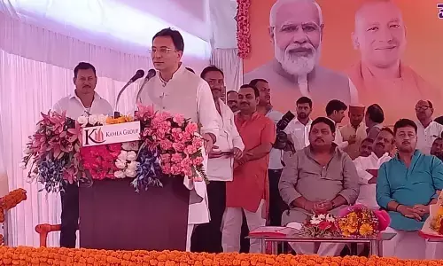 हरदोई पहुंचे मंत्री जितिन प्रसाद बोले, क्यों पड़े हो चक्कर में कोई नहीं है टक्कर में!