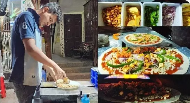 स्वाद चखने दूर-दूर से आते हैं लोग,ठेले पर पिज्जा बेचकर फेमस हुआ मुंबई का शेफ