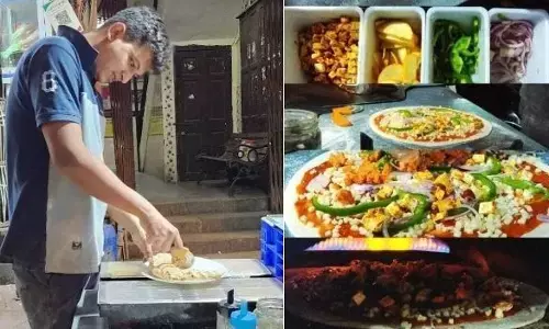 स्वाद चखने दूर-दूर से आते हैं लोग,ठेले पर पिज्जा बेचकर फेमस हुआ मुंबई का शेफ स्वाद चखने दूर-दूर से आते हैं लोग,ठेले पर पिज्जा बेचकर फेमस हुआ मुंबई का शेफ