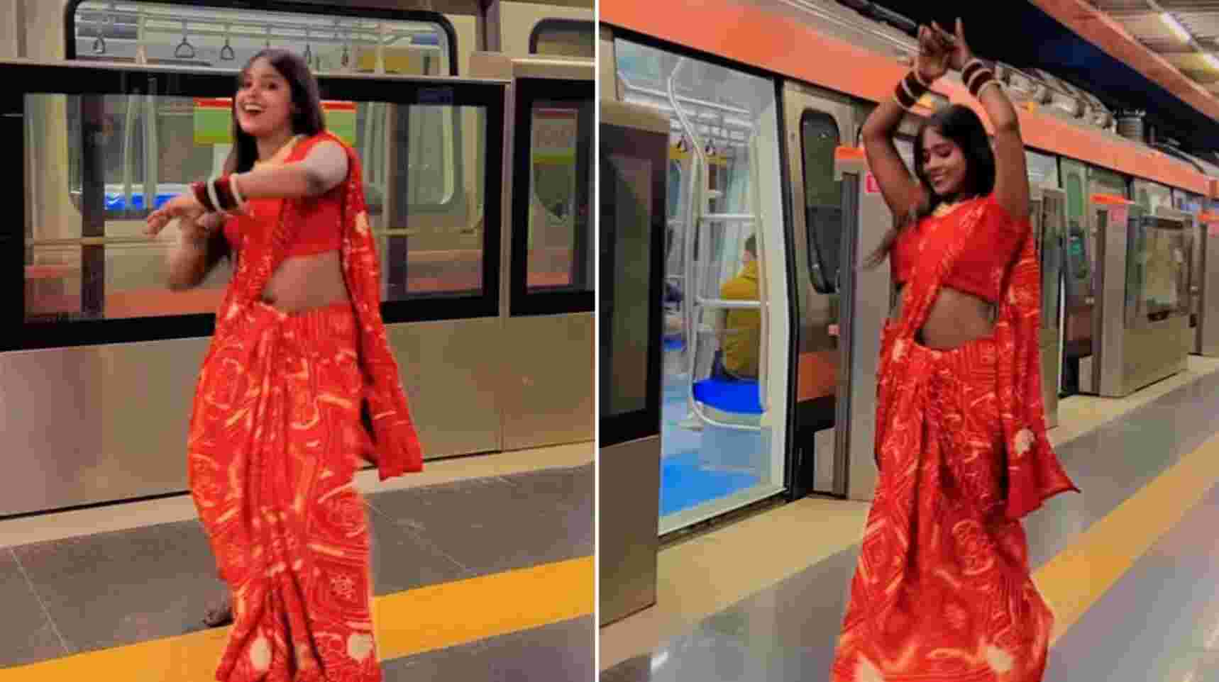 After Viral bikini girl in Delhi Metro clip of woman dancing to