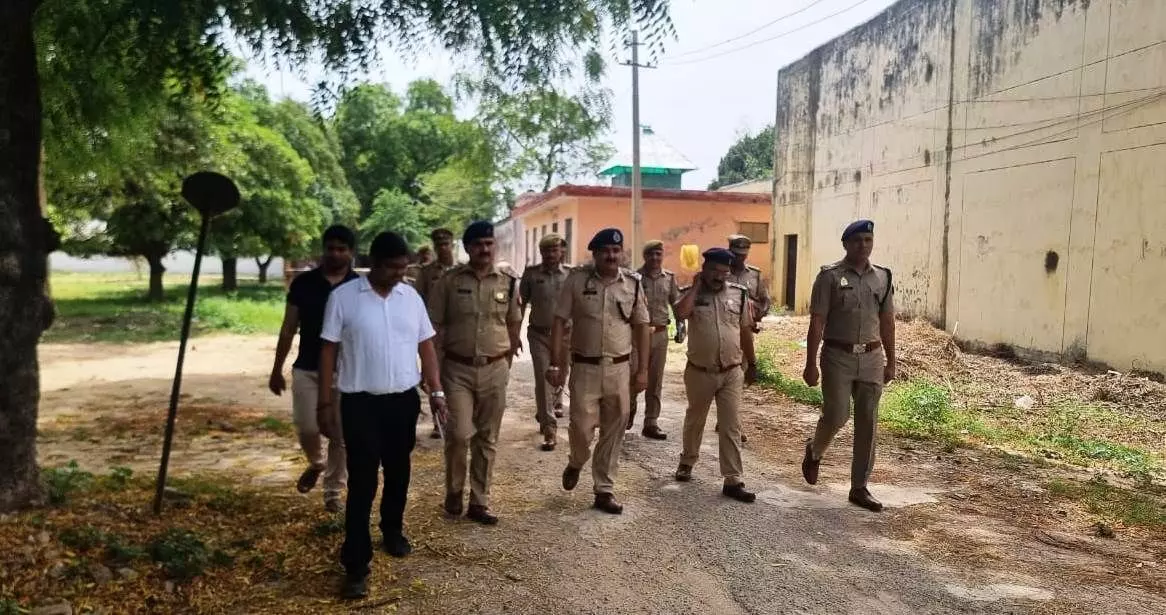 पुलिस कमिश्नर रमित शर्मा ने जेल चौकी का किया निरीक्षण, सीसीटीवी कैमरे लगाने का दिया निर्देश