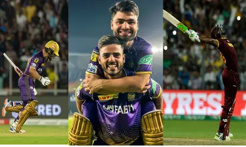 अलीगढ़ में घर-घर गैस सिलेंडर पहुंचाने वाले के किसान के बेटे रिंकू सिंह ने रचा इतिहास, 5 गेंदों में 5 छक्के जड़कर कप्तान की पीठ पर हुआ सवार अलीगढ़ में घर-घर गैस सिलेंडर पहुंचाने वाले के किसान के बेटे रिंकू सिंह ने रचा इतिहास, 5 गेंदों में 5 छक्के जड़कर कप्तान की पीठ पर हुआ सवार