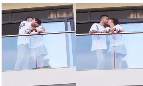 दलजीत कौर और उनके पति निखिल पटेल का रोमांटिक वीडियो हो रहा है वायरल, किया लिप लॉक, यूजर्स लगा दी क्लास