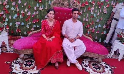 हरियाणा के सबसे युवा MLA की राजस्थान की IAS अधिकारी संग हुई सगाई, देखिए- PHOTOS
