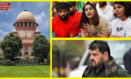 Wrestler Protest: सुप्रीम कोर्ट ने महिला पहलवानों की याचिका पर सुनवाई की बंद, कहा- FIR दर्ज हो चुकी है अब निचली अदालत जाइए Wrestler Protest: सुप्रीम कोर्ट ने महिला पहलवानों की याचिका पर सुनवाई की बंद, कहा- FIR दर्ज हो चुकी है अब निचली अदालत जाइए