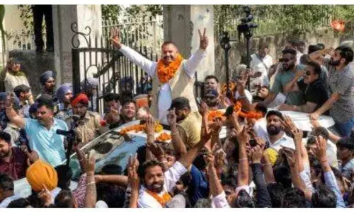 जालंधर की जीत के बाद, AAP उम्मीदवार पार्टी के पहले लोकसभा सांसद बने; मारे गए मंत्री की बेटी झारसुगुड़ा से जीतीं ....