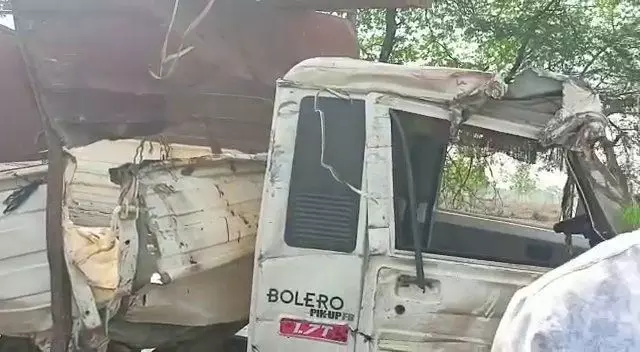 Accident : ट्रक और पिकअप गाड़ी में भीषण भिड़ंत, 6 लोगों की मौके पर ही मौत, मुख्यमंत्री ने जताया शोक