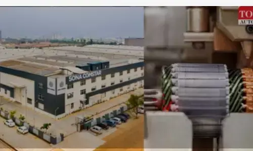 सोना कॉमस्टार कारों के लिए मेक इन इंडिया ईवी पावरट्रेन, इक्विपमेक के साथ सीवी का करेगी उत्पादन। सोना कॉमस्टार कारों के लिए मेक इन इंडिया ईवी पावरट्रेन, इक्विपमेक के साथ सीवी का करेगी उत्पादन।