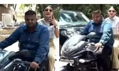 बिना हेलमेट के बाइक चलाने पर अनुष्का शर्मा के बॉडीगार्ड पर 10,500 रुपये का जुर्माना