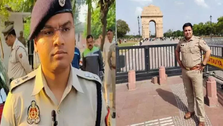 हापुड़ पुलिस लाइन बनी अखाड़ा, एसपी और दरोगा में जमकर हुई गाली गलौज