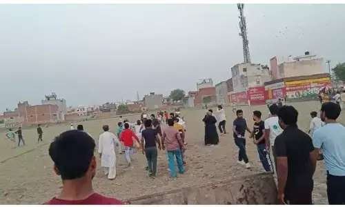 गाजियाबाद में जमकर चले लाठी-डंडेऔर लात घूंसे, वीडियो हुआ वायरल