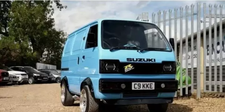 1250cc सुपरबाइक इंजन वाली यह Suzuki वैन है बेहद तेज़