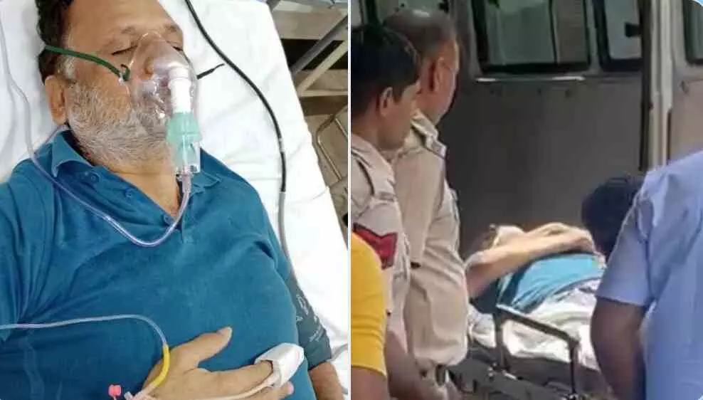 सत्येंद्र जैन तिहाड़ जेल के वॉशरूम में गिरे: हालत बिगड़ी, ऑक्सीजन सपोर्ट पर LNJP हॉस्पिटल किया गया शिफ्ट सत्येंद्र जैन तिहाड़ जेल के वॉशरूम में गिरे: हालत बिगड़ी, ऑक्सीजन सपोर्ट पर LNJP हॉस्पिटल किया गया शिफ्ट